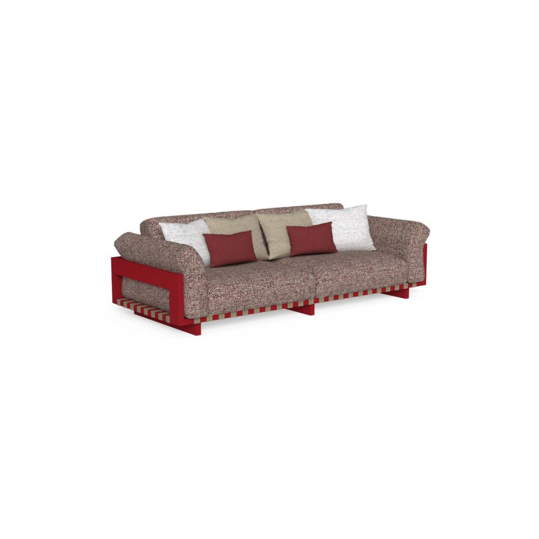 Cleo Sofa de Tres Plazas by Talenti